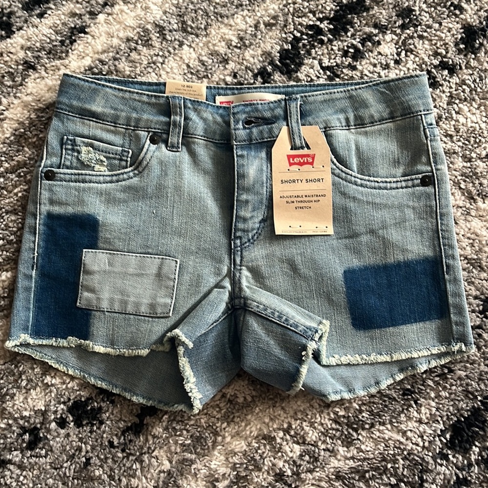 GIRLS ALTERED SHORTY SHORTS - Picture 3 of 5